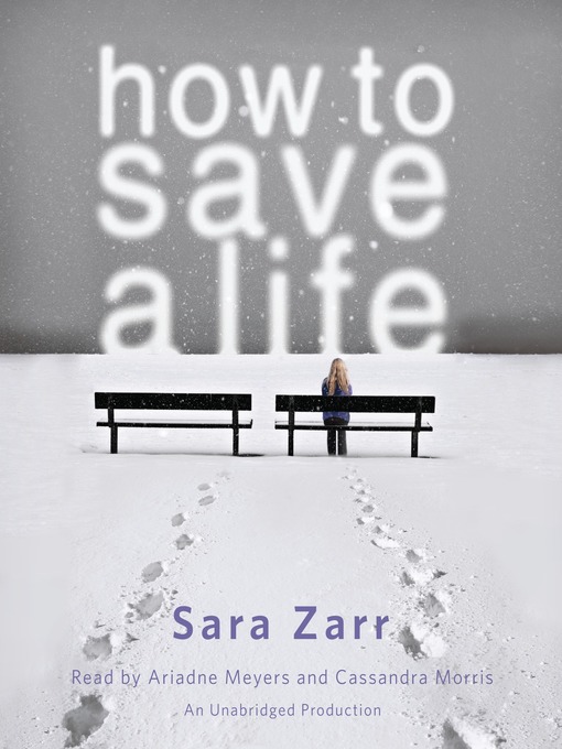 how to save a life bookjacket